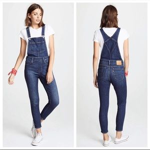 Levi's Stretchy Skinny Overalls Jean
